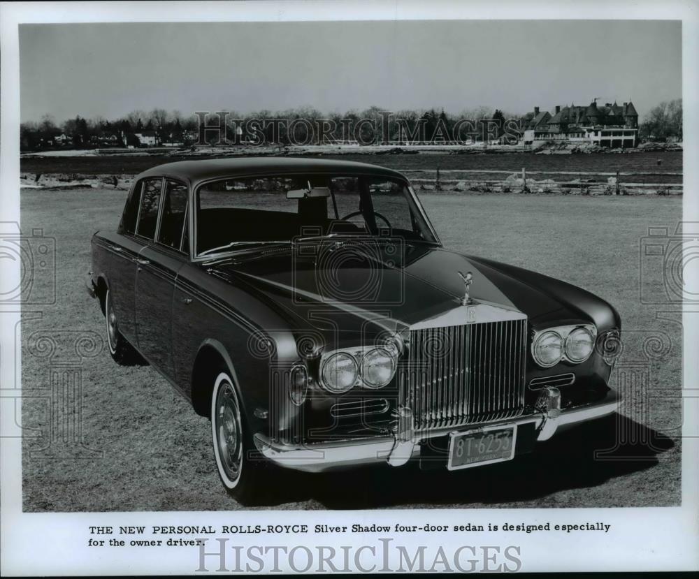 Press Photo Rolls Royce Silver Shadow - cvb68492 - Historic Images