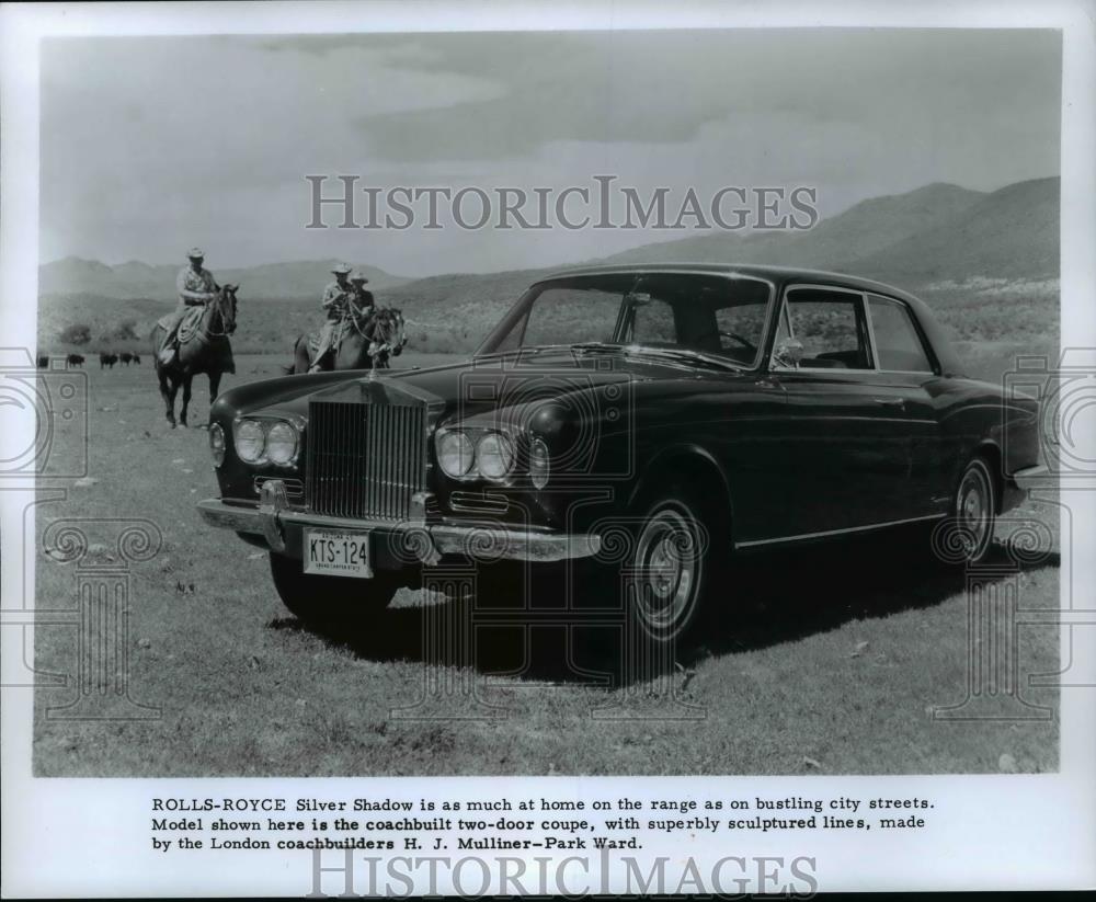 Press Photo View of the Rolls Royce Silver Shadow - cvb68494 - Historic Images