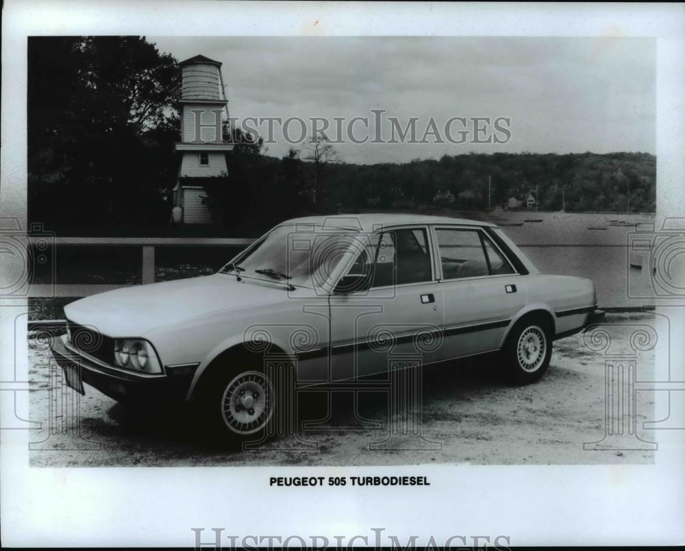 1981 Press Photo Peugeot 505 Turbo Diesel - cvb68568 - Historic Images