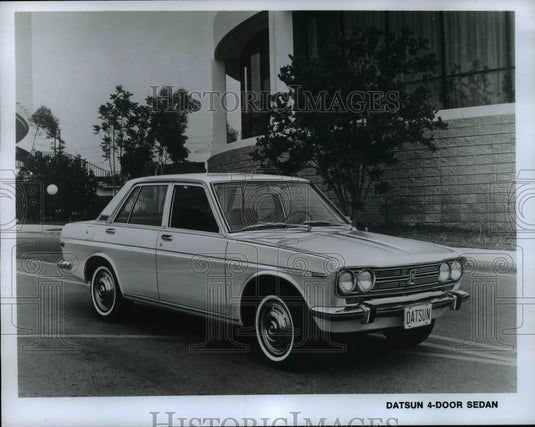 1970 Press Photo 1970 Datsun 4-Door Sedan - cvb68623 - Historic Images