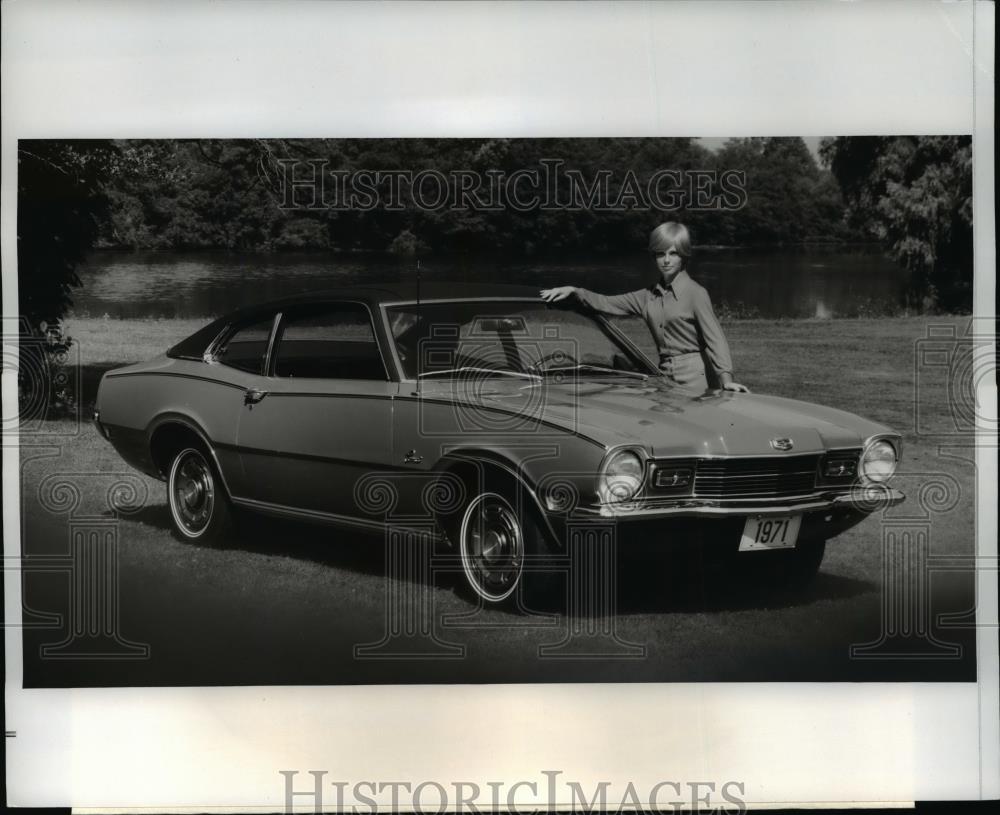 1971 Press Photo The Mercury Comet, a new car bearing a familiar name - Historic Images