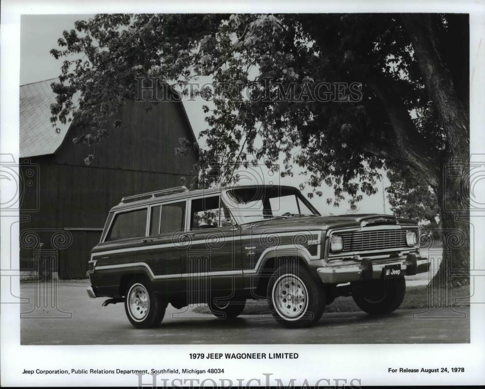 1978 Press Photo Jeep Wagoneer Limited - cvb68727 - Historic Images