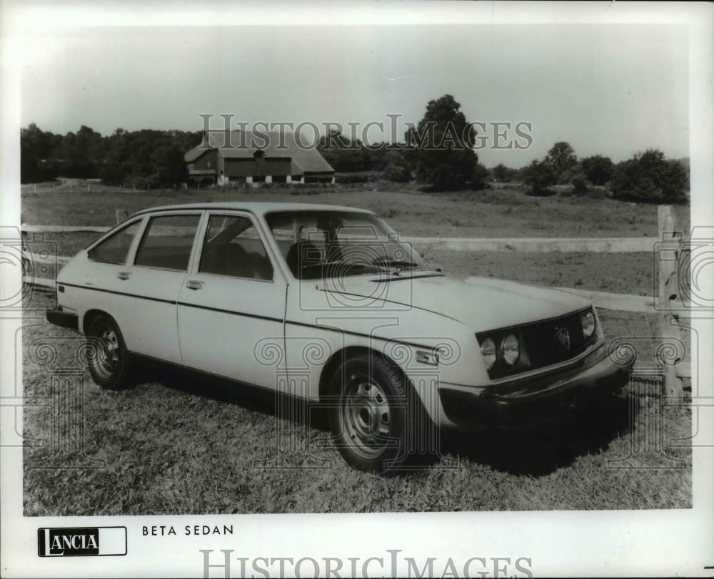 1979 Press Photo The 1979 Lancia Beta Sedan - cvb68749 - Historic Images