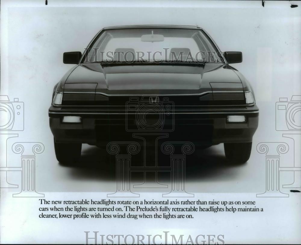 1983 Press Photo The 1983 Honda Prelude automobile - cvb68752 - Historic Images