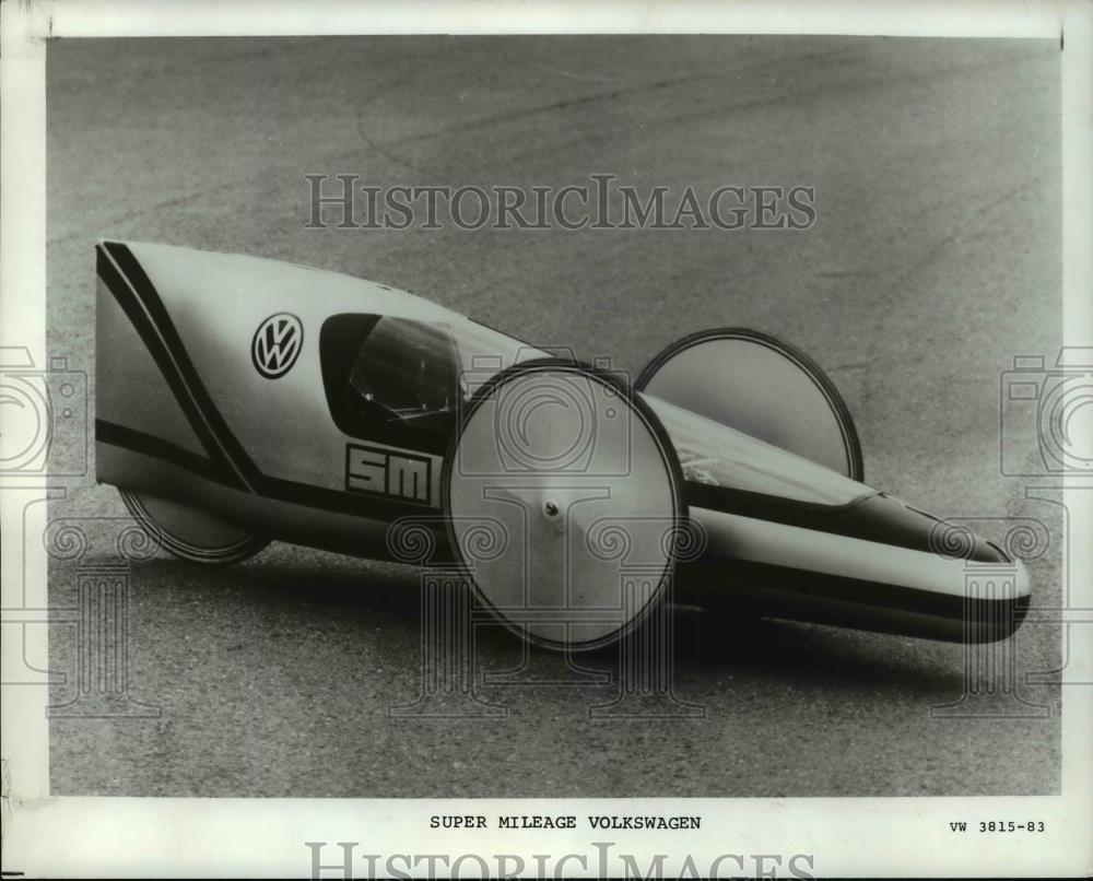 1983 Press Photo Super Mileage Volkswagen - cvb68843 - Historic Images