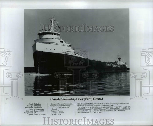 1977 Press Photo Canada Steamship Lines (1975) Limited - cvb68888 - Historic Images