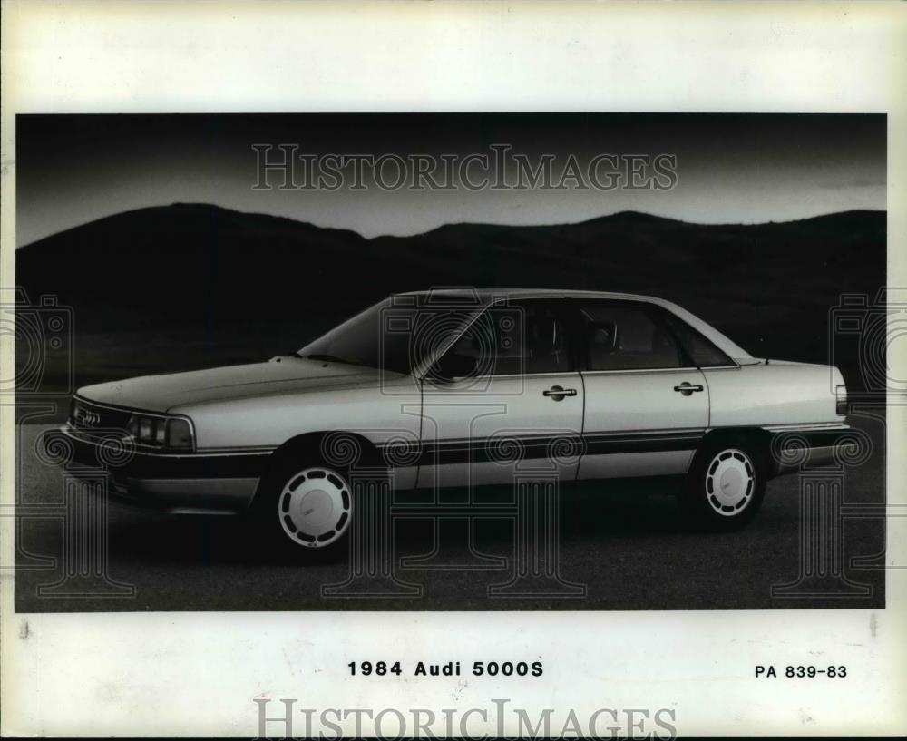 1983 Press Photo Automobiles - 1984 Audi 5000S - cvb68997 - Historic Images