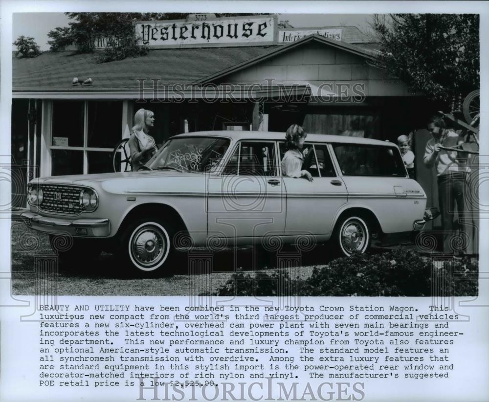 1968 Press Photo Automobiles - Toyota Crown Station Wagon - cvb69029 - Historic Images