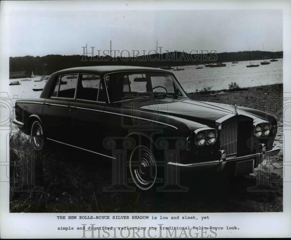 1970 Press Photo The new sleek yet traditional look Rolls-Royce Silver Shadow - Historic Images