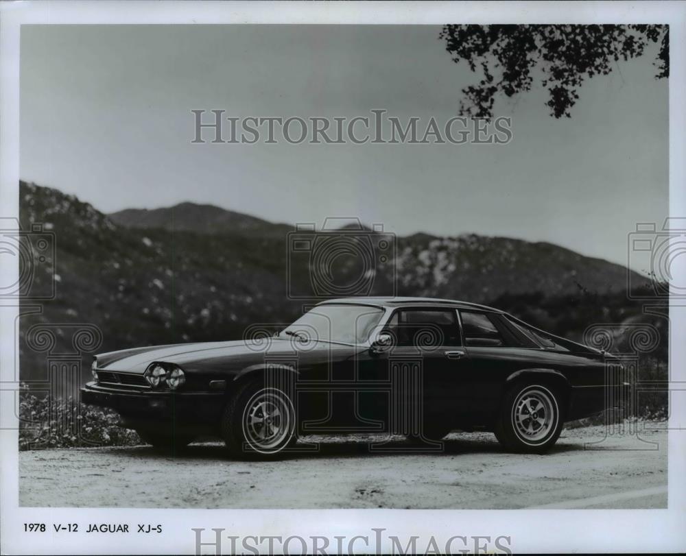 1987 Press Photo V12 Jaguar XJ-S - cvb69081 - Historic Images