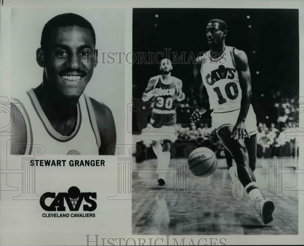 Press Photo Steward Granger of Cleveland Cavaliers - cvb69294 - Historic Images