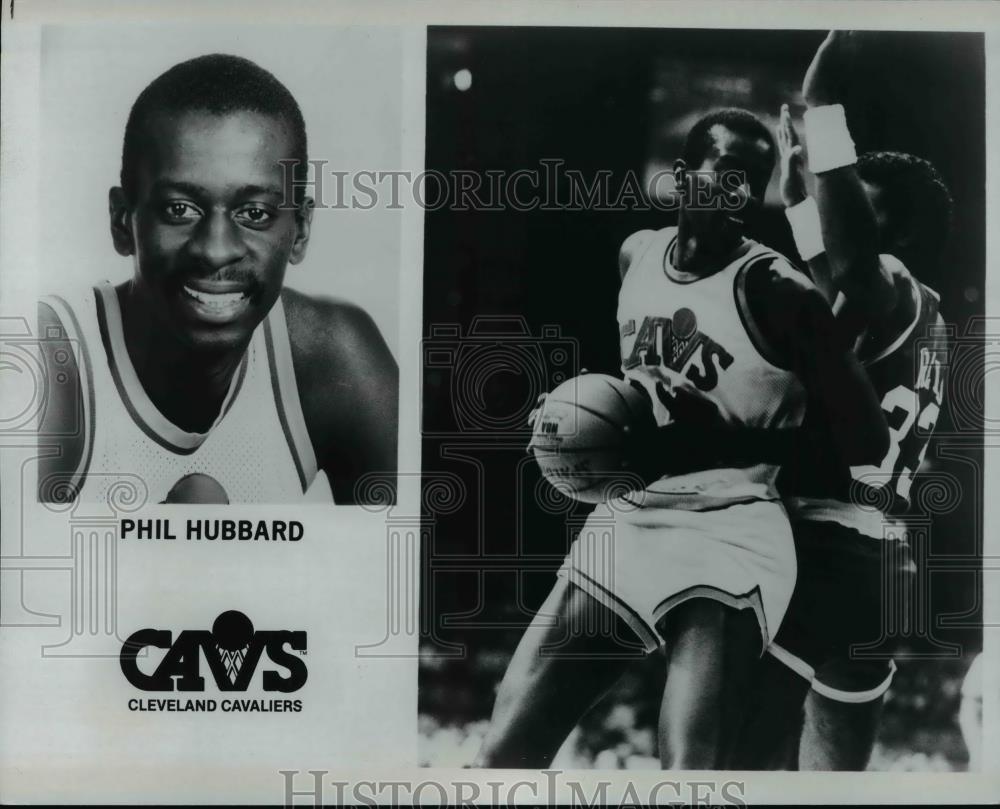 Press Photo Phil Hubbard of the Cleveland Cavaliers - cvb69296 - Historic Images