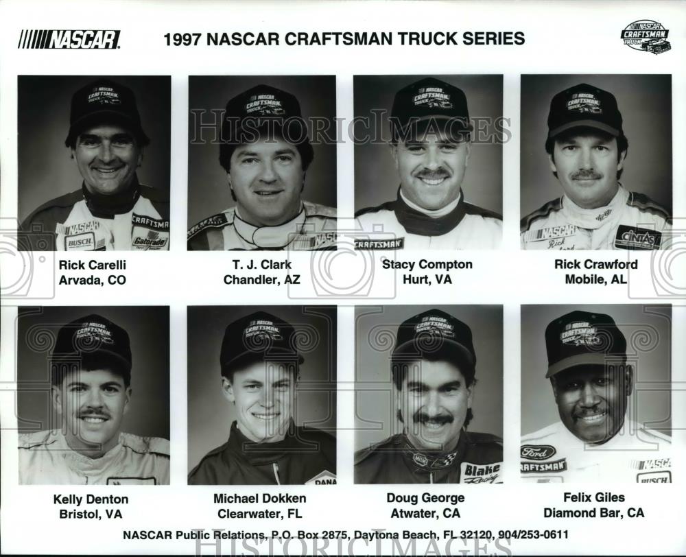 1997 Press Photo 1997 NASCAR Craftsman Truck Series - cvb69320 - Historic Images