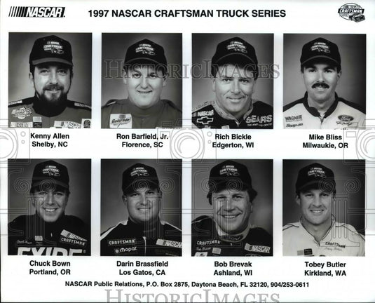 1997 Press Photo 1997 NASCAR Craftsman Truck Series - cvb69321 - Historic Images