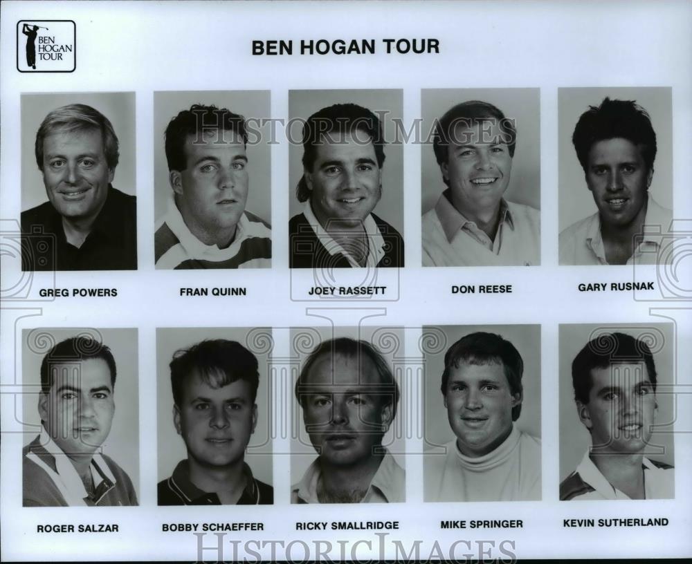 Press Photo Ben Hogan Tour - cvb69549 - Historic Images