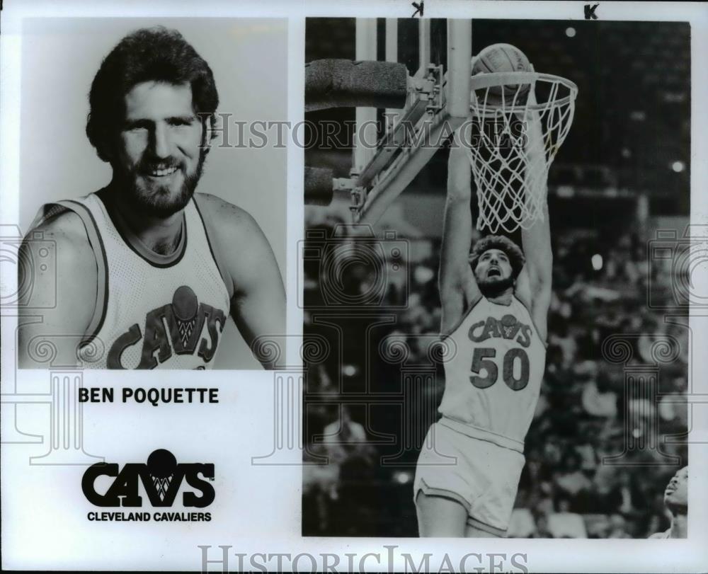 Press Photo Ben Poquette of Cleveland Cavaliers - cvb69561 - Historic Images