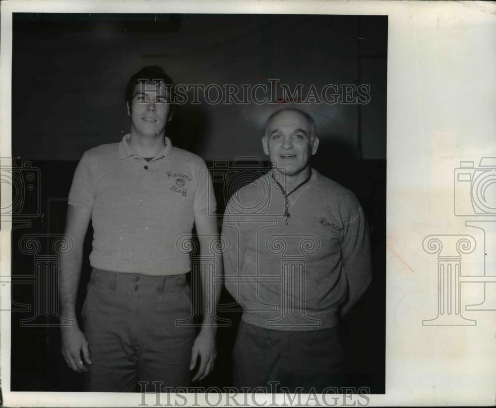 1972 Press Photo Revere High Coaches Dick Rudgers and Al Smesko - cvb69635 - Historic Images