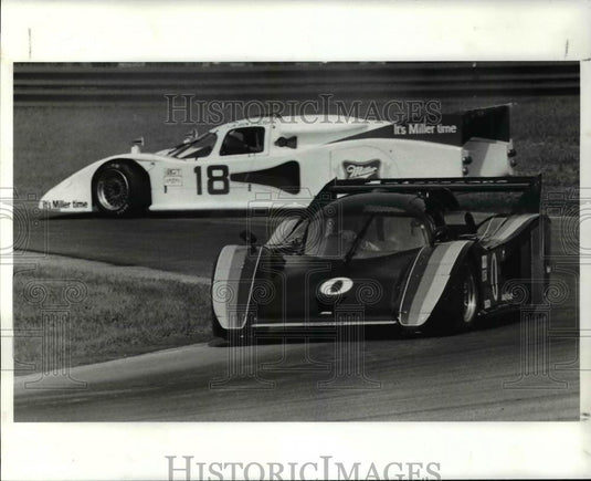 Press Photo Race Track Action - cvb69693 - Historic Images