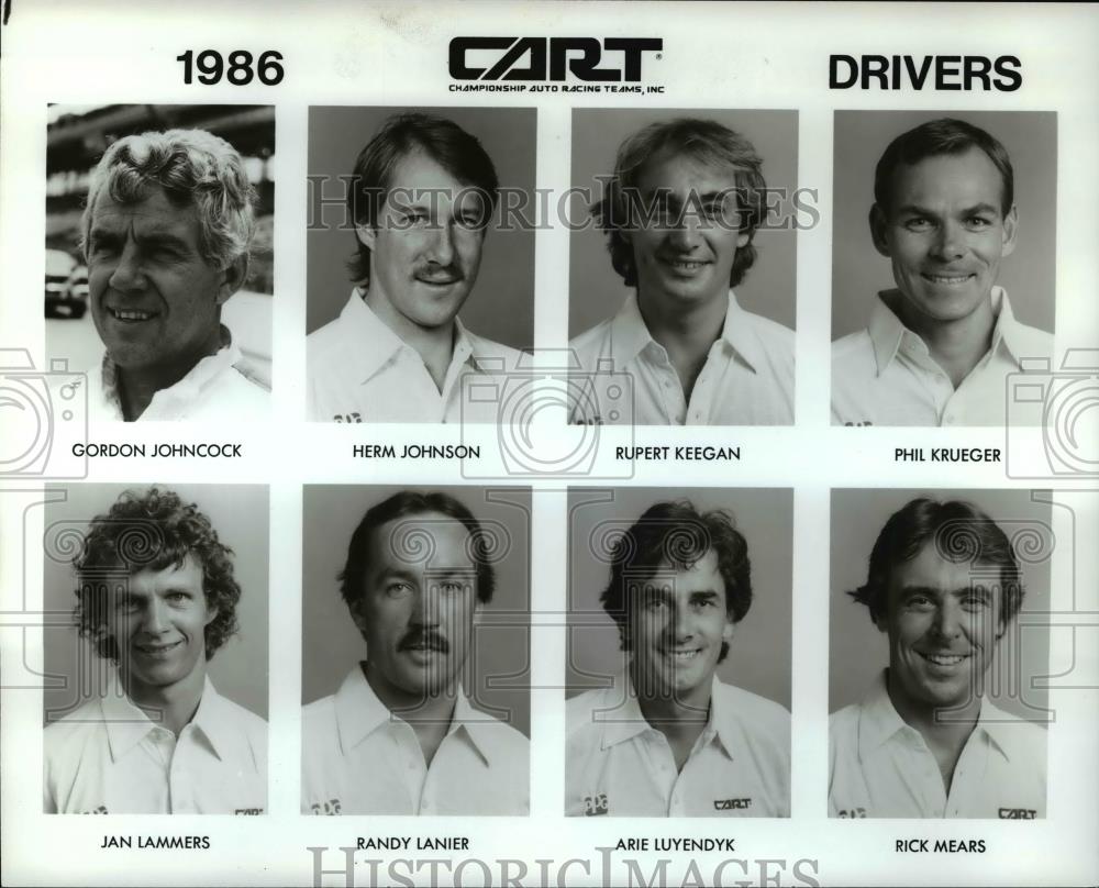 1986 Press Photo Championship Auto Racing Team Inc. - cvb69717 - Historic Images