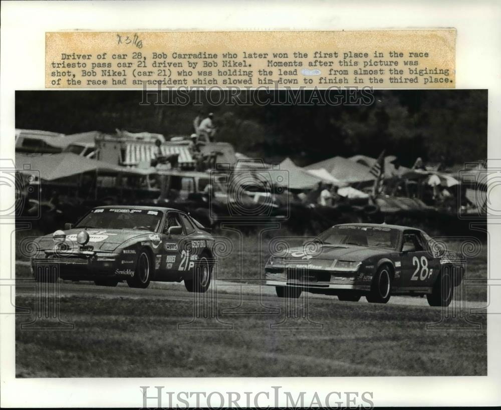 Press Photo Bob Carradine-race car driver - cvb69735 - Historic Images