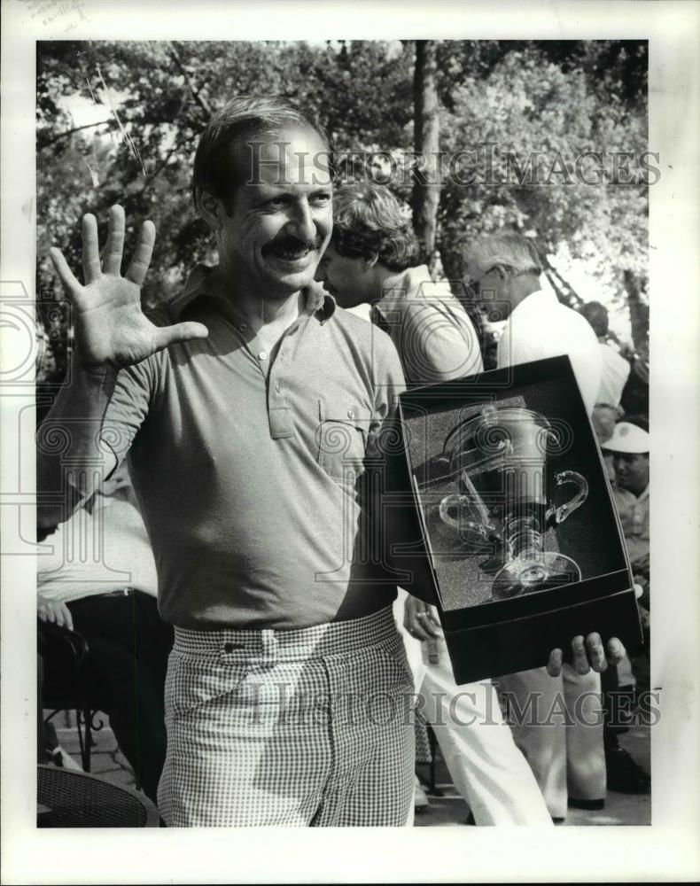 1984 Press Photo Winner Northwest Ohio Amateur Tourney Golf Joe Unguary Sr. - Historic Images