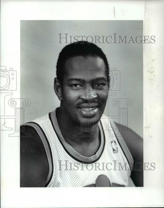 1986 Press Photo Keith Lee, Cavs - cvb69830 - Historic Images