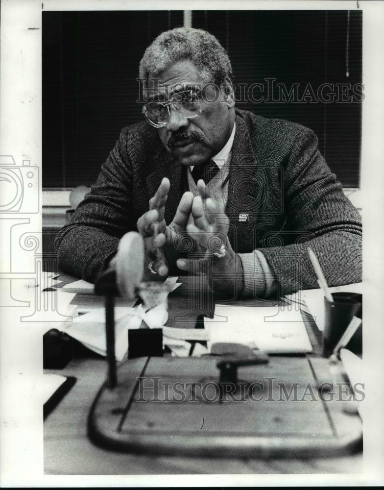 1987 Press Photo Wayne Embery Cavs, GM - cvb69842 - Historic Images