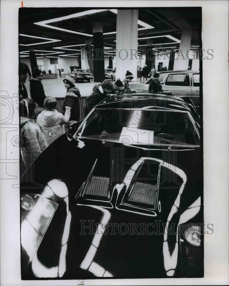 1976 Press Photo Customized 1972 Chevrolet-Rod and Custom Auto Rama show - Historic Images