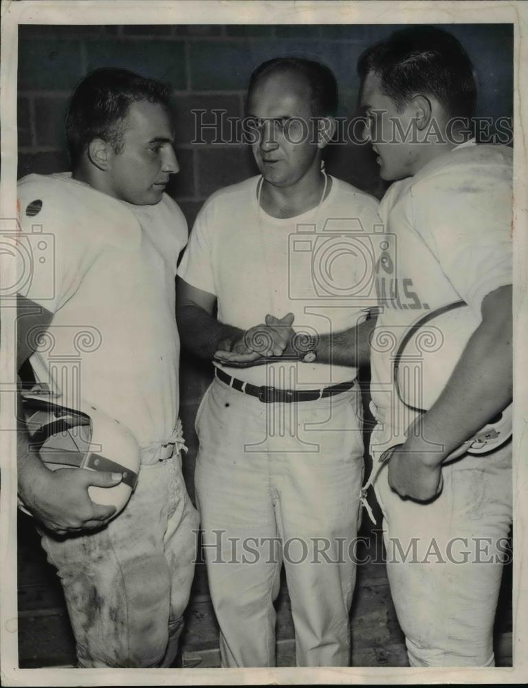 1958 Press Photo Fred Oblak, Bob Brugge, Don Mates - cvb69949 - Historic Images