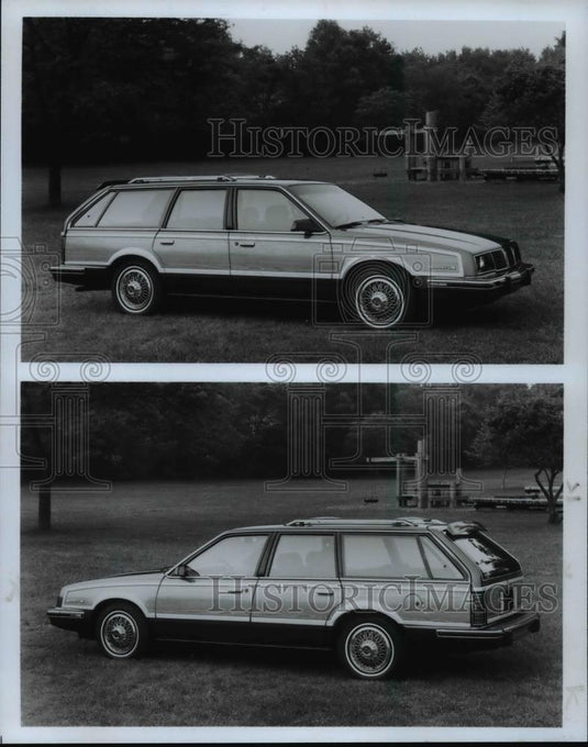 1983 Press Photo 1984 Pontiac 6000 Station Wagon - cvb69975 - Historic Images