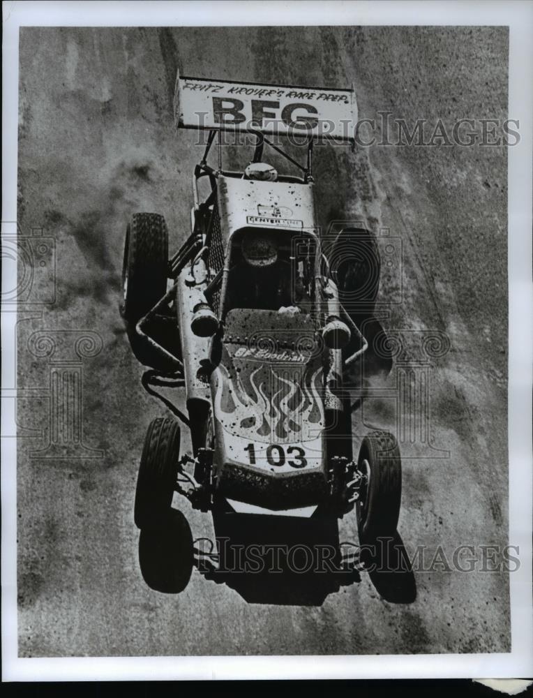 1981 Press Photo 1977 Fritz Kroyer&#39;s Class 1 buggy at Road world championship - Historic Images