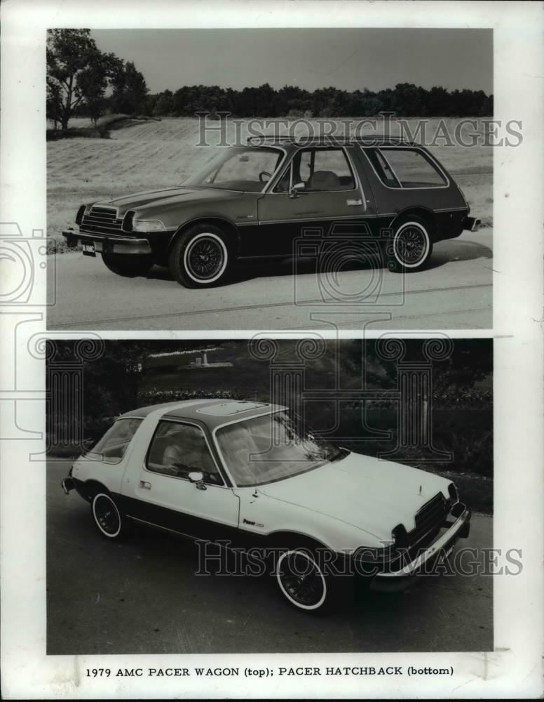 1988 Press Photo 1979 AMC Wagon and Pacer Hatchback - cvb70064 - Historic Images