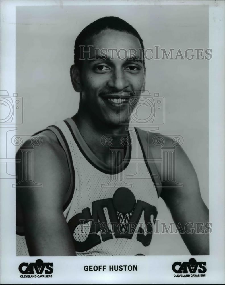 Press Photo Cleveland Cavaliers&#39; Geoff Huston - cvb70110 - Historic Images