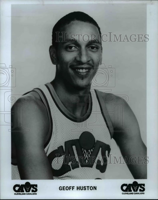 Press Photo Cleveland Cavaliers' Geoff Huston - cvb70110 - Historic Images