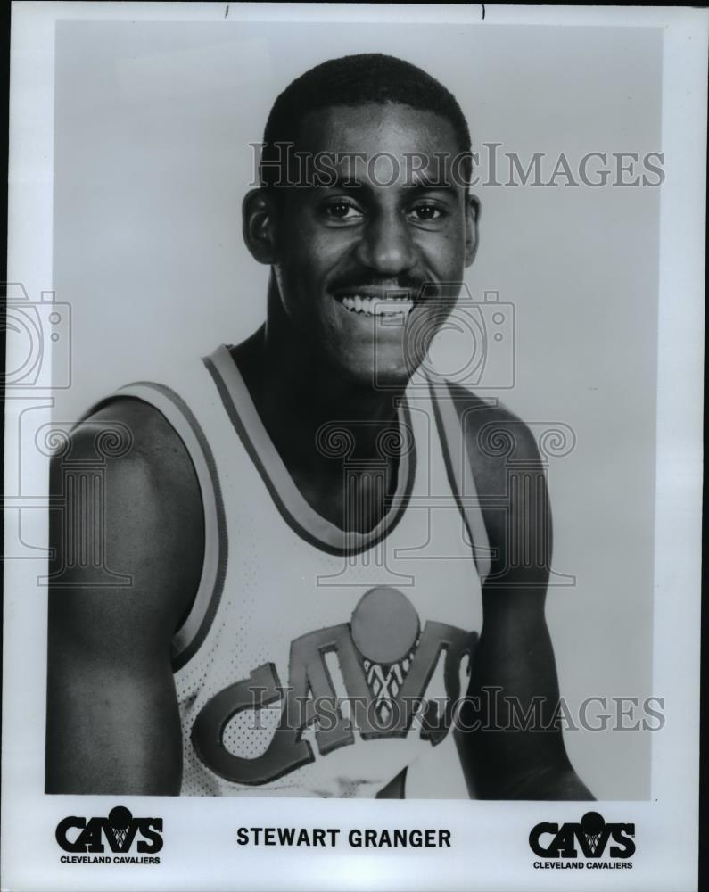Press Photo Cleveland Cavaliers Stewart Granger - cvb70112 - Historic Images