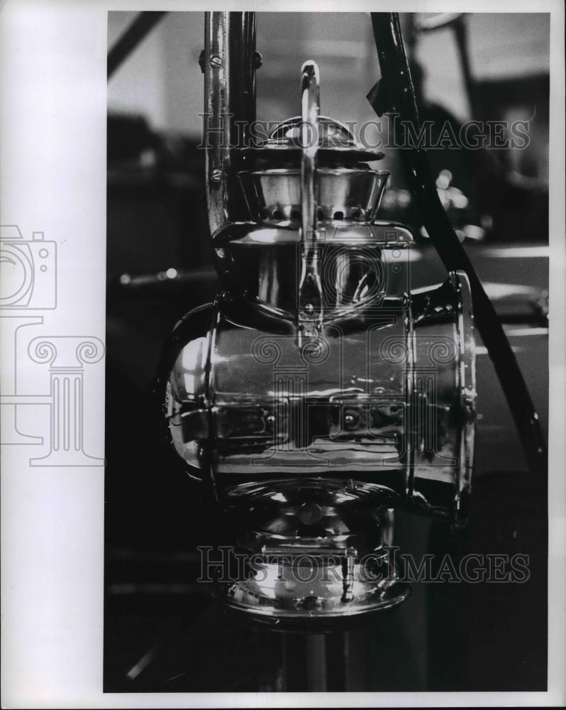 1975 Press Photo 1908 White auto sidelamp - cvb70240 - Historic Images