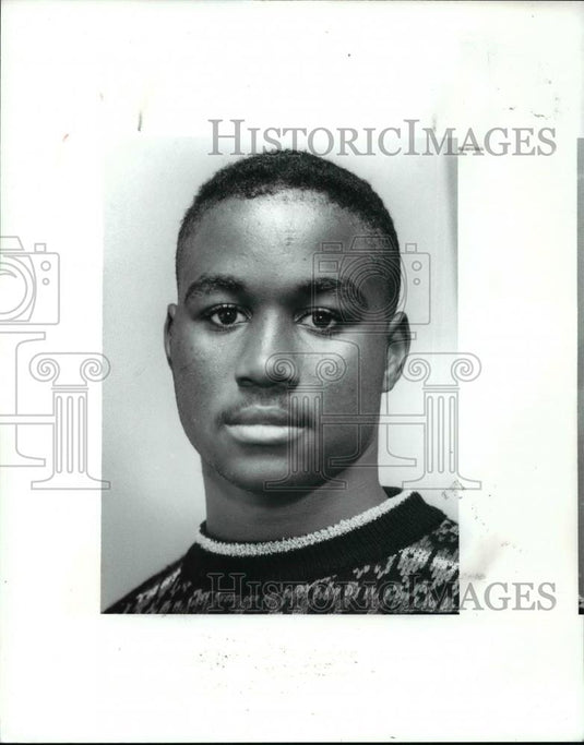 Press Photo Elyria West football player-Damien Darden - cvb70264 - Historic Images