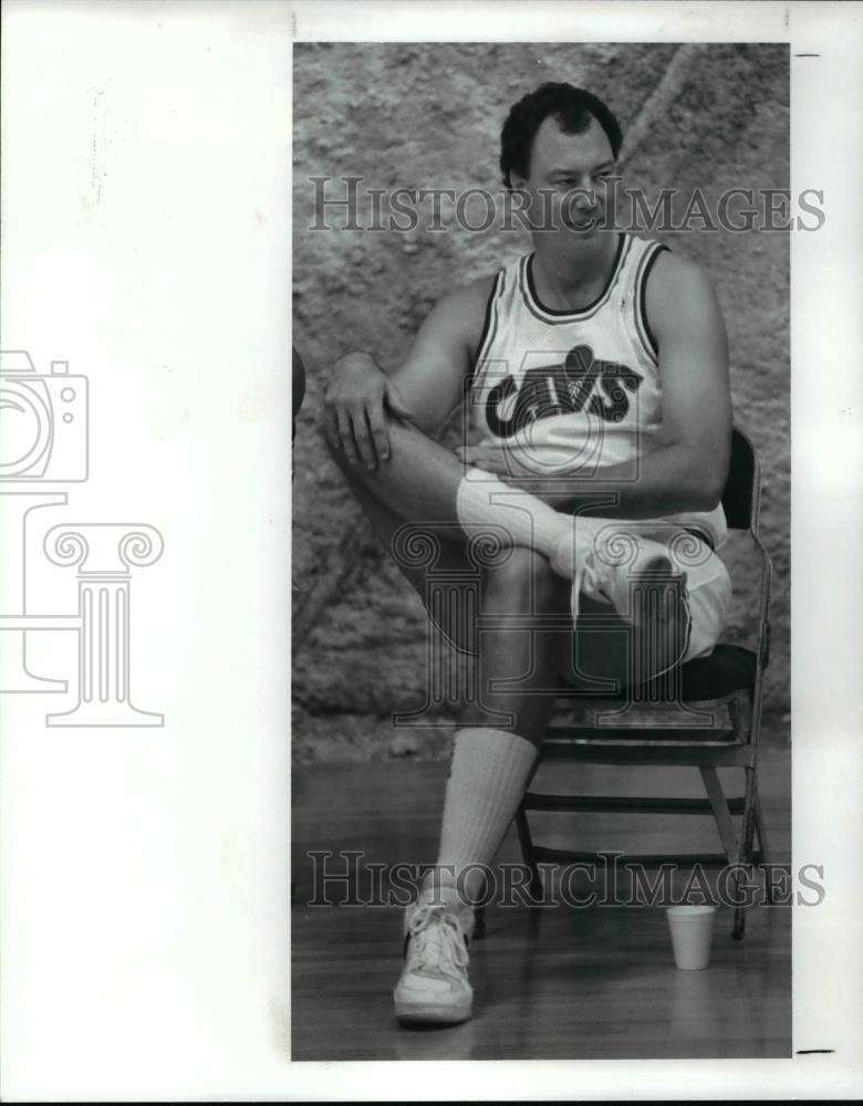 1989 Press Photo Cavs basketball player-Paul Mokeski - cvb70295 - Historic Images