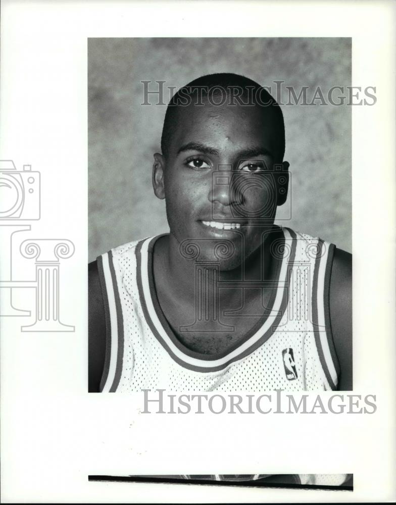 1991 Press Photo Cavs basketball player-Anthony Houston - cvb70350 - Historic Images