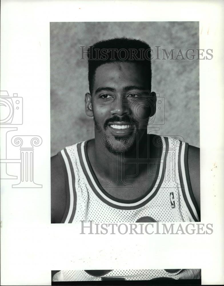 1991 Press Photo Basketball player-John Williams - cvb70376 - Historic Images