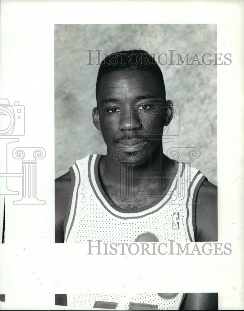 1991 Press Photo Cavaliers basketball player-Terrell Brandon - cvb70377 - Historic Images