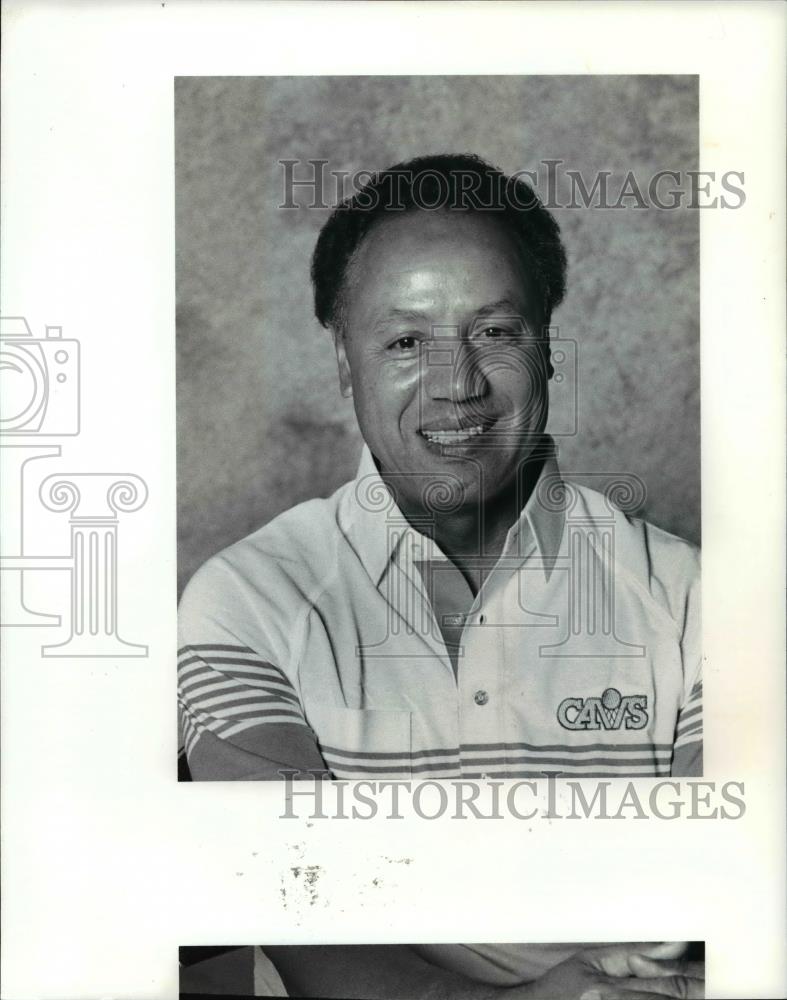 1991 Press Photo Cavaliers basketball coach-Lenny Wilkins - cvb70379 - Historic Images