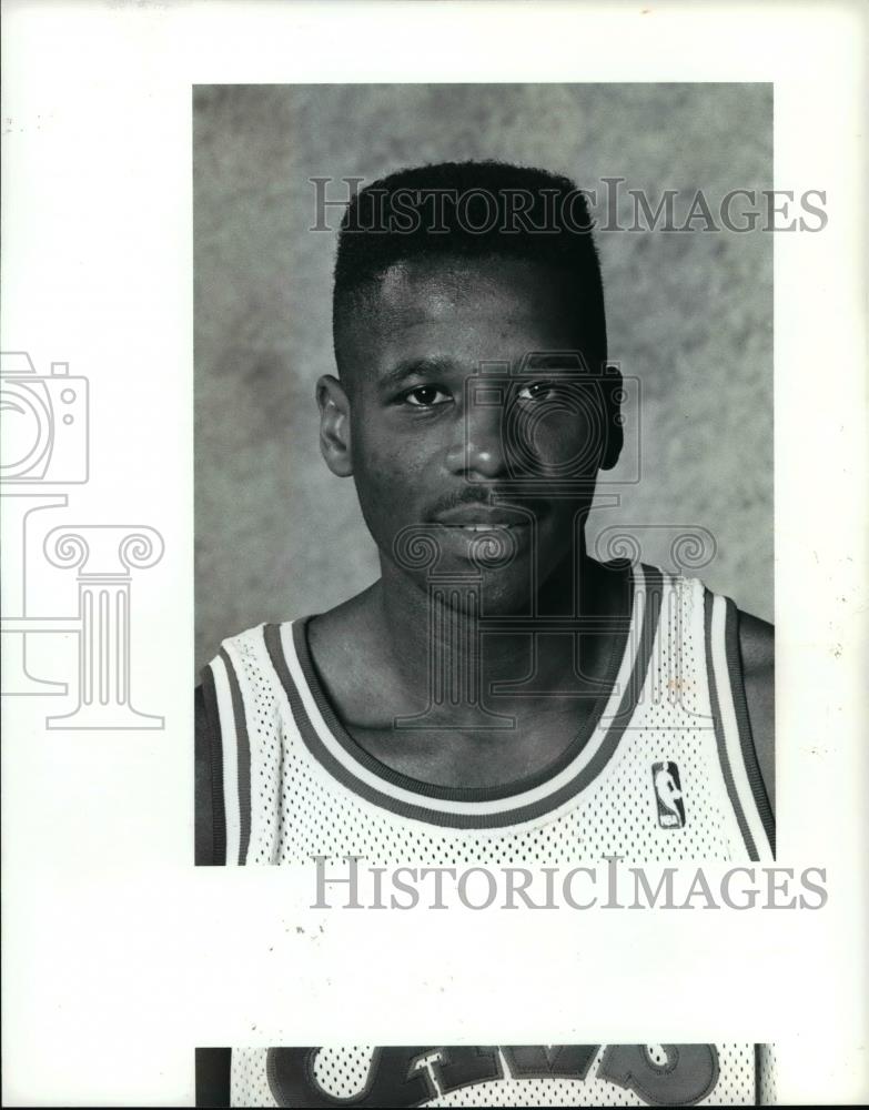 1991 Press Photo Cavaliers basketball player-Henry James - cvb70391 - Historic Images