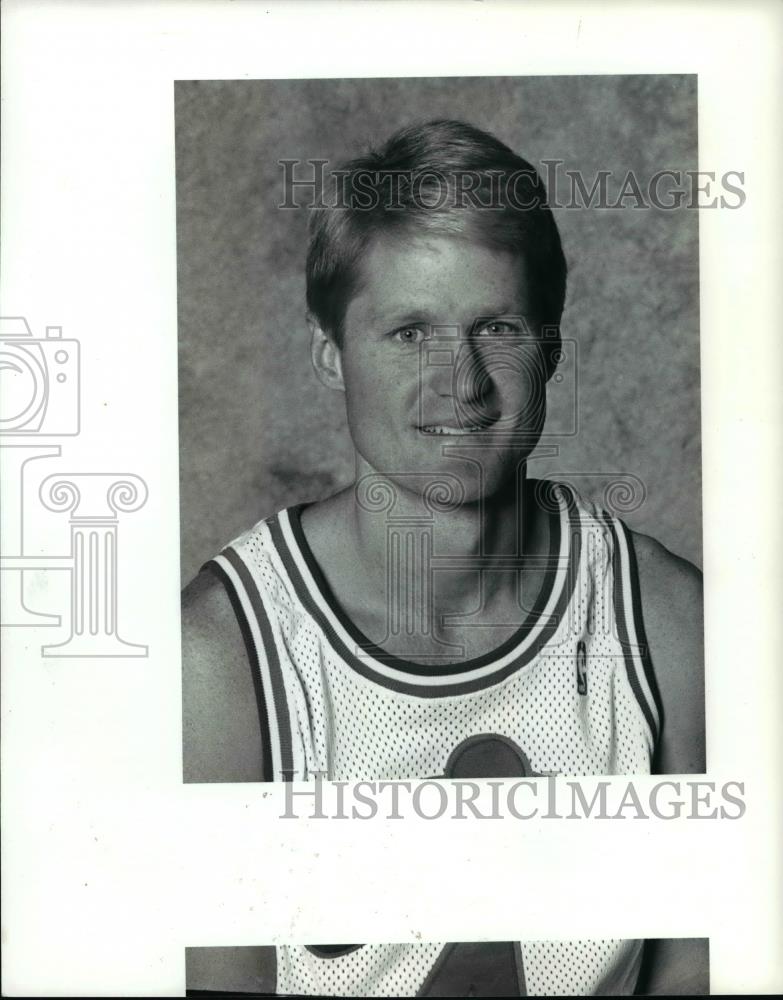 1991 Press Photo Cavs basketball player-Steve Kerr - cvb70399 - Historic Images