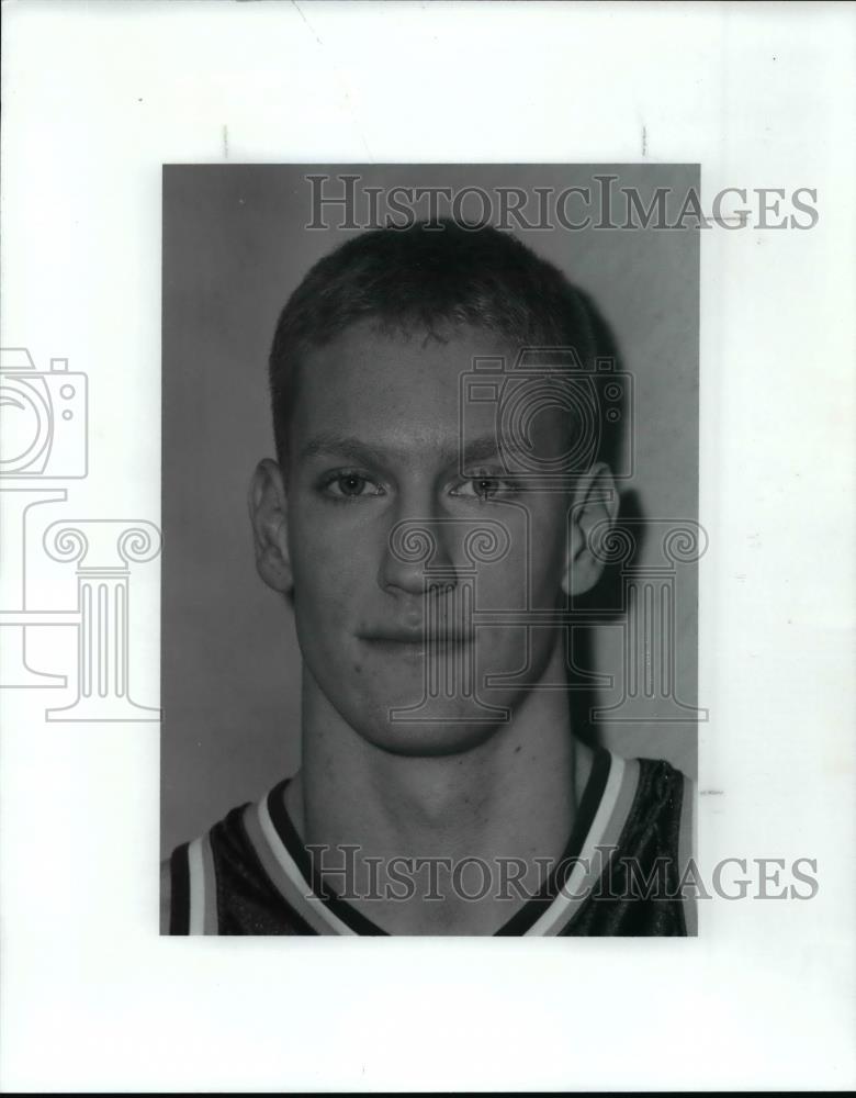 1990 Press Photo CSU Basketball player-Paul Ivancic - cvb70437 - Historic Images