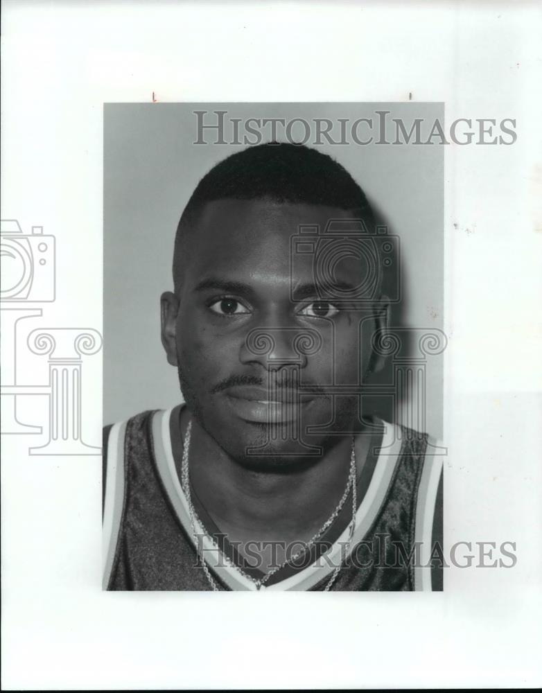 1990 Press Photo CSU Basketball player-Desmond Porter - cvb70438 - Historic Images
