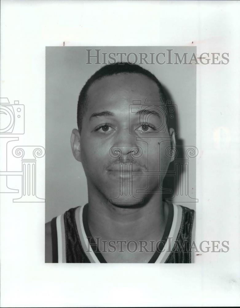 1990 Press Photo CSU Basketball player-Anthony Reed - cvb70439 - Historic Images