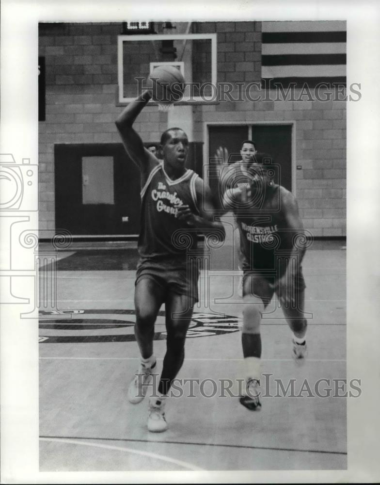 Press Photo Clinton Smith-Golden State Warriors basketball player - cvb70442 - Historic Images