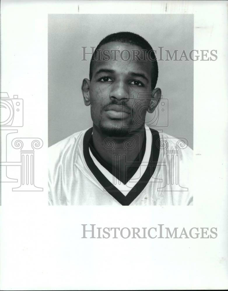 1989 Press Photo CSU Basketball Maurice Harper - cvb70475 - Historic Images