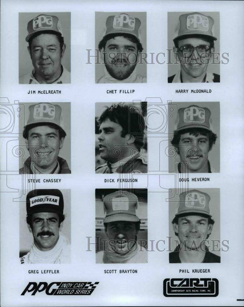 Press Photo PPG Indy Car World Series, Championship Auto Racing Team Inc. Crew - Historic Images